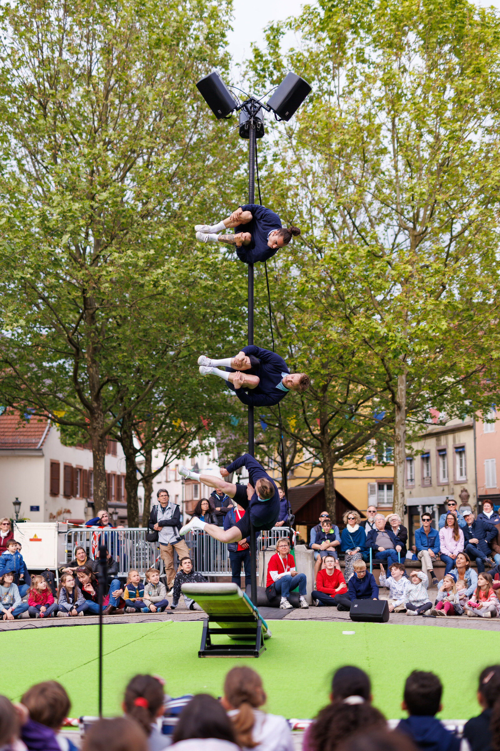 photo d'une prestation de la cie 15feet6